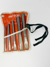 Vintage BALTIMORE Tools 5 pc Cold Chisel Set No. 900 Made in USA - COMPLETE SET picture