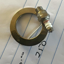 Mini Spark Plug Vintage Lapel Pin Tie Tack Novelty Collectible - Year 250 picture