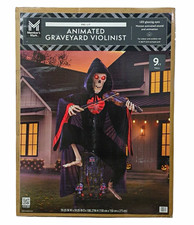 Member's Mark 9 ft Halloween Animated Graveyard Violinist  picture