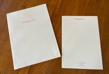 Cornell Club New York Stationery Folder 4 Sheets Ivy League Hotel Club Ephemera picture