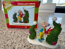**RARE** Department 56 Grinch Village Perfectly Wonky Gardner Who-Ville 4038646 picture