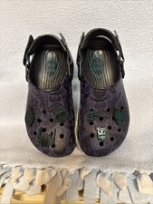 Crocs Disney Parks 2024 Haunted Mansion Wallpaper Adult Crocs Size M 7 W 9 NWT picture