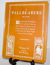 THE PALLBEARERS REVIEW - VOLUMES 5-8 BY KARL FULVES FIRST EDITION MAGIC BOOK picture