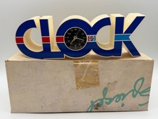 Vintage PEPSI Cola 3-D ISIS Desk Alarm Clock Model No. M49-1 Made in USA 70's-80 picture