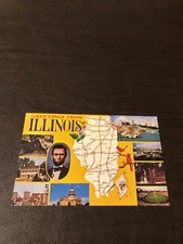 UNPOSTED POSTCARD - GREETINGS FROM ILLINOIS - U.S.A. picture