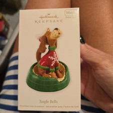2012 Hallmark Jingle Bells Keepsake Ornament MAGIC Dog Barks the Song BRAND NEW picture