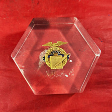 Daughters of the American Revolution DAR 1776-1976 Bicentennial Pin Hexagon RARE picture