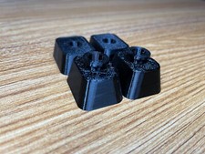 Foot Mounts (Set of 4 Feet) for 1930ish Underwood 4 Bank Typewriters picture