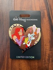 “Jessica and Roger Rabbit” WDI MOG Valentine’s Gem Hearts pin series LE 300 2025 picture