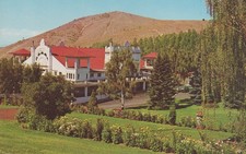 Columbia Gardens Butte Montana Postcard Dance Pavilion Anaconda Copper Mining picture