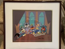 Chuck Jones Signed Cel Ducklaration Of Independence Warner Bros Hand Painted picture