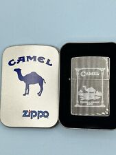 Vintage 1999 Camel Beast Since 1913 Midnight Chrome Zippo Double Sided NEW picture