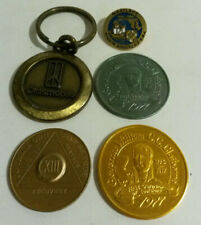 Oldsmobile keychain Maryland 350th year AAA XII coin New Orleans doubloon lot 5 picture