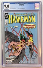 Hawkman #1 (1986) DC Comics CGC 9.8 WHITE Pages picture