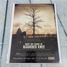 2007 Bury My Heart At Wounded Knee HBO Print Ad/Poster Promo Art Magazine Page picture