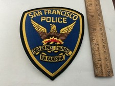 San Francisco Police collectable patch new full size picture