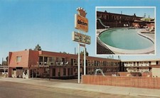 Alturas CA California Trailside Inn Roadside Motel Main Street Vtg Postcard G49 picture