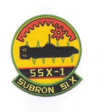 SSX-1 SUBRON Six Patch picture