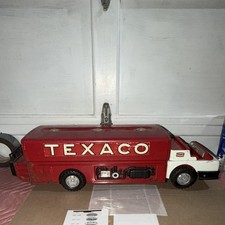 Vintage 1960's Texaco Jet Fuel Truck Pressed Steel 24