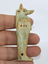 Ancient Egyptian Pharaonic Civilization For Stone Anubis Pendant Amulet picture