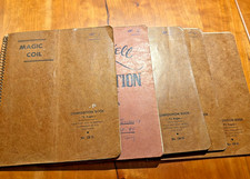 FREE SHIP FIVE Named Korean War-Era Journals for US Navy Sailor Bainbridge MD picture