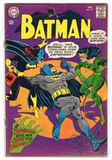 Batman 197 1967 DC Comics G+ 2.5 4th App SA Catwoman 5th App Batgirl Robin picture