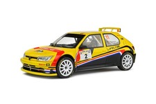 Solido 1:18 Peugeot 306 Maxi Yellow #2 Neuville Cornet Rally Diecast S1808304 picture