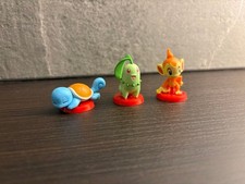 Pokemon Mini Figures 7 Pack Chocolate Egg Set Red Base Authentic Rare picture