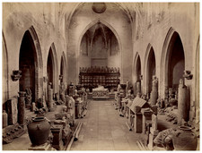 France, Arles, Lapidary Museum, Old Church of St. Anne Original Vintage Pri picture