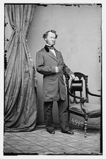 Photo:Hon. J.W. Forney Portrait 1850s Politician Standing Studio Photo picture