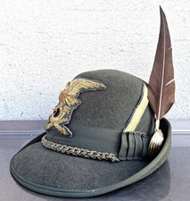 Italian Army Alpini (Mountain Troops) 2nd Rgt Officer hat original complete picture