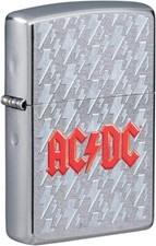 Zippo AC/DC Logo Street Chrome 49236 picture