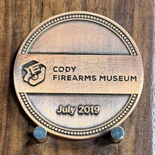 Buffalo Bill Center Of The West Cody Firearms Museum Challenge Coin  W#28 picture