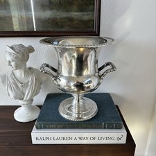 Vintage WMRogers Silver Plated Champagne Bucket/Trophy Urn Vase picture