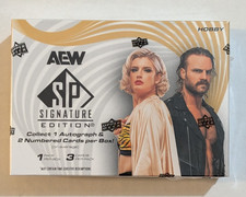 2025 Upper Deck AEW All Elite Wrestling SP Signature Edition Hobby Box SEALED picture