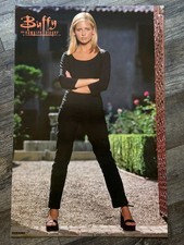 BUFFY THE VAMPIRE SLAYER Vintage Poster 1999 Sarah Michelle Gellar Hot Girl Babe picture