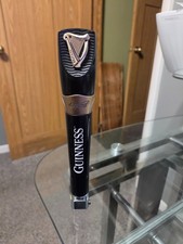 GUINNESS BEER TAP HANDLE GOLD ACCENTS  NICE. ☘️  ☘️☘️☘️☘️ picture