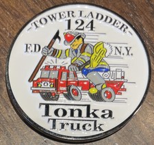 FDNY Ladder 124 Tonka Collectible Coin picture