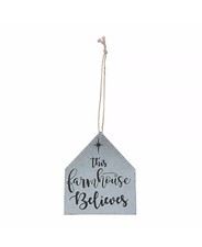 This Farmhouse Believes Ornaments - Home Decor - 12 Pieces picture