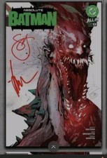 Absolute Batman #25 Snyder & Jock Exclusive Double Signed Trade Presale 10/28/26 picture