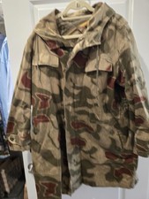 West German Bundesgrenzschutz (BGS) Vintage Camouflage Parka, Sumpftarn, Size  L picture