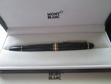 VINTAGE MONT BLANC MEISTERSTUCK PISTON NIB 14K FOUNTAIN PEN, NEW IN BOX picture