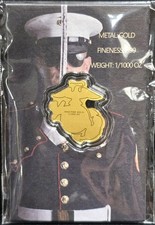 US Marine Corps Semper Fi 1/1000oz .999 Gold picture