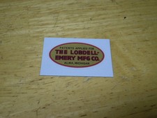 Original Lobdell Emery Bicycle Seat Decal Water Transfer Fits Schwinn Shelby & picture