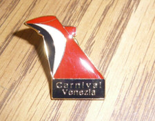 CARNIVAL CRUISE LINES VENEZIA FUNNEL LAPEL HAT PIN picture