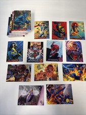 1994 MARVEL ULTRA X-MEN Complete 150 Base Set AND 5 TEAM PORTRAIT CARDS EX/EX+ picture