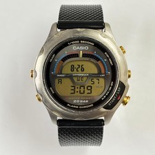 Working Item CASIO Digital Wristwatch GPX 2100 Vintage picture