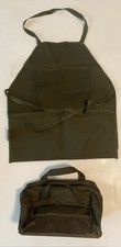 Vintage USGI Military Mechanics Tool Bag & Apron Set 1970’s Motor Pool NSN picture