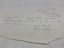 CIVIL WARS 4 ORDERS 10th NEW YORK V. FORT CAMP LYONS & FORT BAKER DE RUSSEY DIV picture