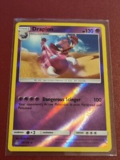 Pokemon Sun & Moon Ultra Prism Drapion 55/156 Rare Reverse Holo TCG Card picture